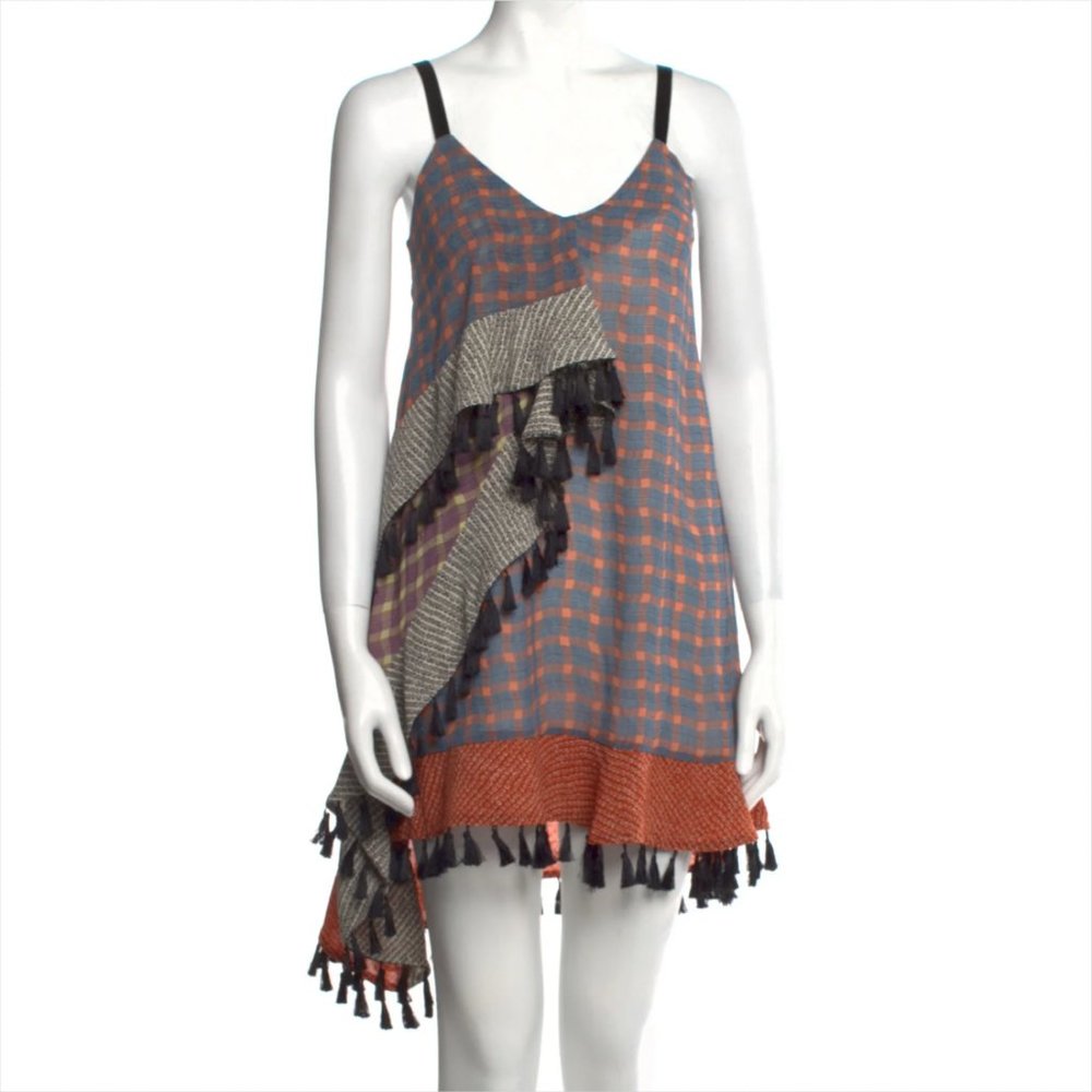 CINQ À SEPT Plaid Print Mini Dress - Picture 13 of 14
